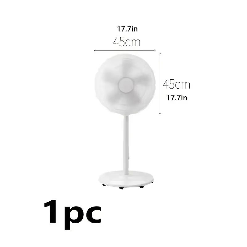 Waterproof Electric Fan Cover  Dustproof Round Fan Protector For Home Storage 4