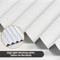 Self Adhesive Pleated Window Blinds Half Blackout Shades For Bathroom And Balcony 13
