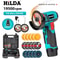 HILDA 12V Mini Rechargeable Angle Grinder Cordless Precision Power Tool 0