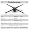 3D Hologram Projector Fan WiFi Logo Display Lamp 10