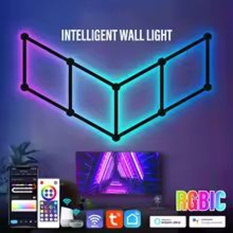 WIFI Intelligent Wall Lamp RGB Symphony Smart DIY Stitching 1