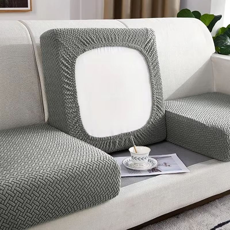 Thick Jacquard Elastic Sofa Seat Cover Protector 9