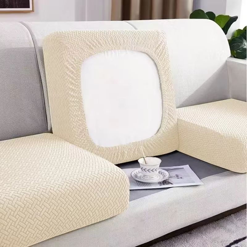 Thick Jacquard Elastic Sofa Seat Cover Protector 11