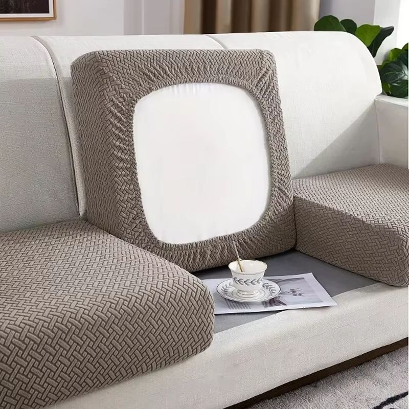 Thick Jacquard Elastic Sofa Seat Cover Protector 7