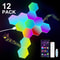 Smart Hexagon RGB LED Wall Light Panels DIY Music Sync Gaming Light 8