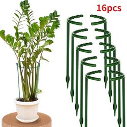 plastic garden plant support stake for flowers and greenhouse use