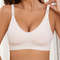 Wireless Maternity Nursing Bra With FrontOpen Buckle  Breathable  Supportive Pregnancy Underwear 0