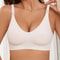 Wireless Maternity Nursing Bra With FrontOpen Buckle Breathable Supportive Pregnancy Underwear 0
