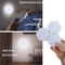 Modular Touch Control Honeycomb LED Wall Lights 6Piece Set 4