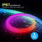 WS2812B 360 Addressable Neon LED Strip Smart RGB Pixel Light With Reticulate Round Design IP67 5V 3