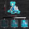 Anime Dragon Neon Sign USB Powered Japanese LED Wall Light For Bedroom Game Room Anime Decor 2