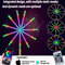 RGBIC Firework LED Strip Lights Bluetooth App Controlled Neon Light With USB Power And Music Sync 4