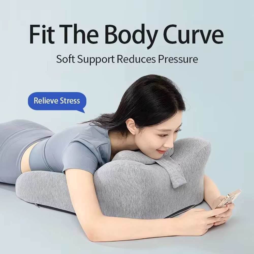 Couple Support Pillow Multifunctional Body Cushion For Sleeping Intimacy And Relaxation 3