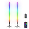 LUXCEO RGB Mood Light Sticks 2Piece Set With Tripods For Home Party And Studio Background Lighting 6