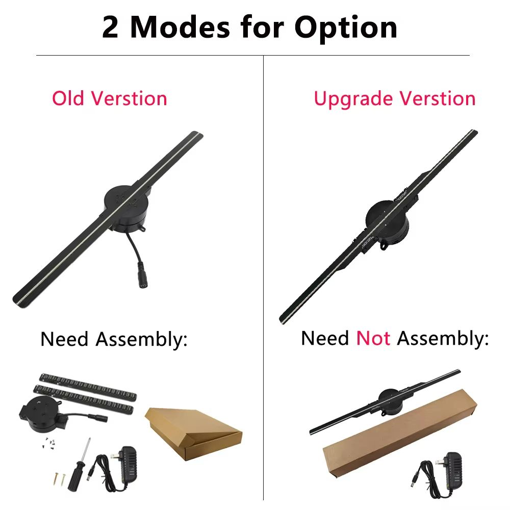 42CM 3D Hologram Fan WiFi Projector Display For Business And Events 4