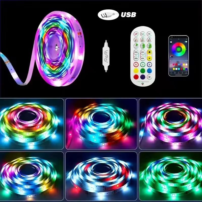 DreamCloud Pro DIY RGBIC LED Cloud Ceiling Light Strip 2