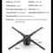P65 HD 3D Hologram Fan Projector High Resolution Hologram Fan For Advertising And Events 6