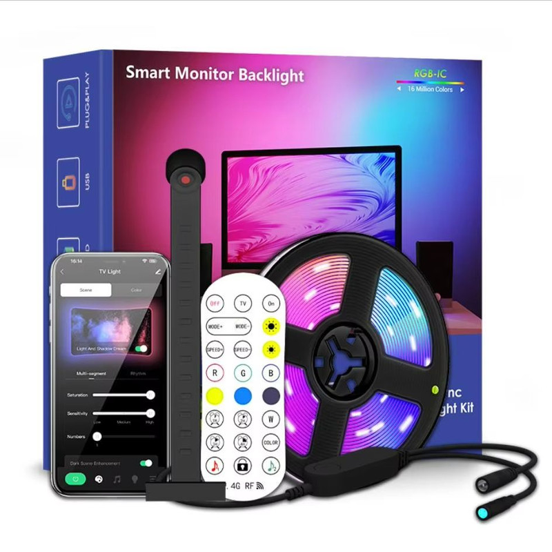 AmbiView RGBIC Backlight Strip For 5575in TV 7