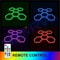 RGB Hexagon LED Light Panels ColorChanging Wall Ceiling Lighting For Gaming Garage Decor 2