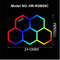 RGB Hexagon LED Light Panels  ColorChanging Wall  Ceiling Lighting For Gaming Garage Decor 13