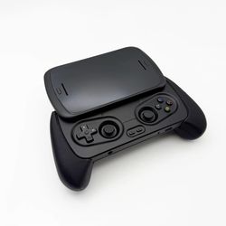ergonomic grip handle for anbernic rg slide – 3d printed comfort grip for handheld gaming consoles
