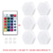 Modular TouchSensitive RGB Hexagon Wall Light Wireless Quantum LED Panels For Ambient Lighting 11