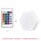 Modular TouchSensitive RGB Hexagon Wall Light Wireless Quantum LED Panels For Ambient Lighting 5