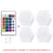 Modular TouchSensitive RGB Hexagon Wall Light Wireless Quantum LED Panels For Ambient Lighting 8