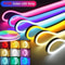 VividGlow 24V RGB Neon LED Strip Light With Bluetooth Music Sync 5m To 30m 1