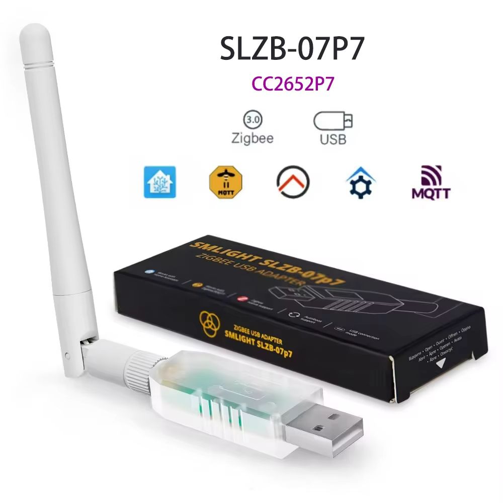 SMLight Zigbee 30 USB Adapter Compact Matter Thread Gateway For Home Assistant ZHA Zigbee2MQTT 7