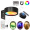 USB Rechargeable Magnetic RGB Wall Art Light Wireless Display Lamp With Remote Decorative Modes 1