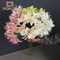 Simulated 10 Head Silk Lily Long Branch Bouquet For Wedding And Home Decor 4