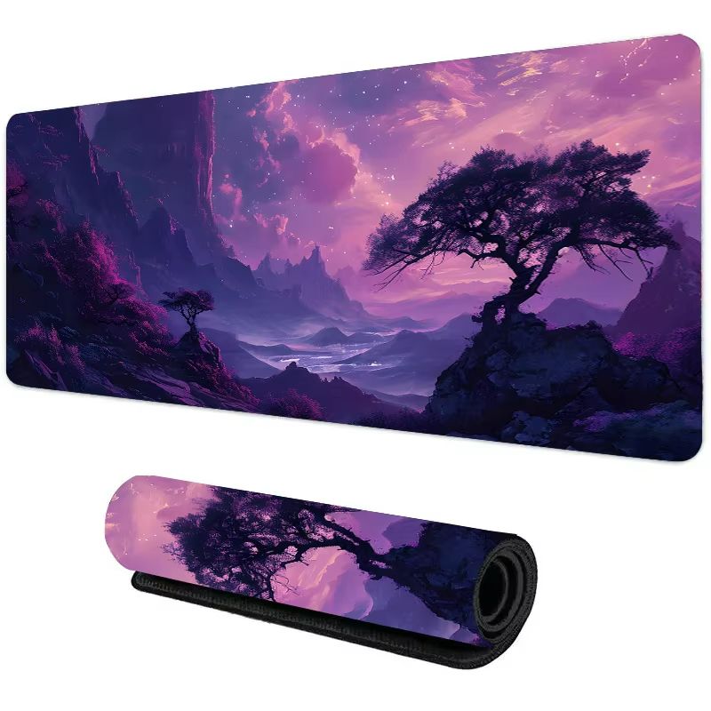 Moonlight Aura XXL Gaming Desk Mat Large Mouse Pad With Non Slip Base 11