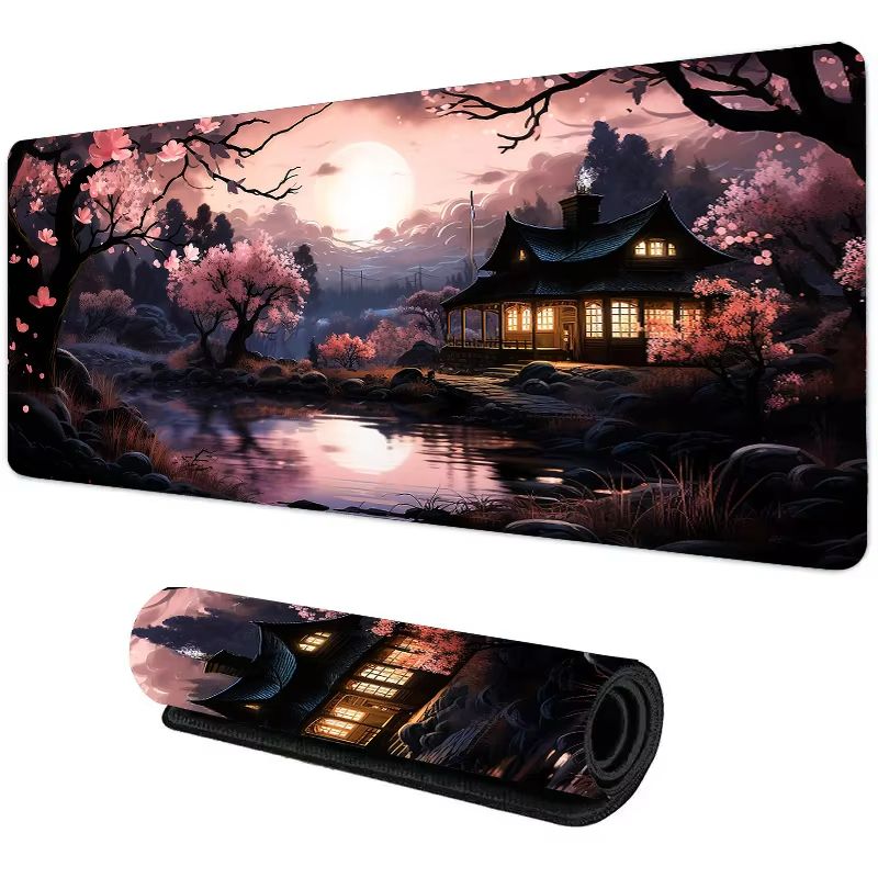 Moonlight Aura XXL Gaming Desk Mat Large Mouse Pad With Non Slip Base 12