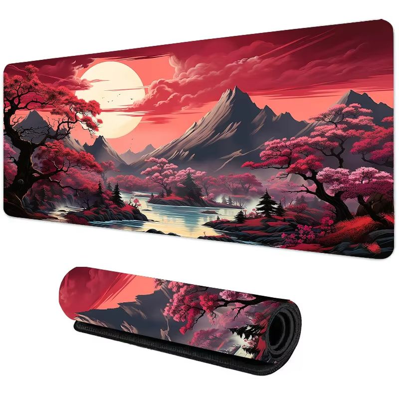 Moonlight Aura XXL Gaming Desk Mat Large Mouse Pad With Non Slip Base 13