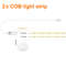 COB LED Strip Light For Cabinet Closet Display Dimmable TouchSensor Tape Lighting 6