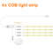 COB LED Strip Light For Cabinet Closet Display Dimmable TouchSensor Tape Lighting 8