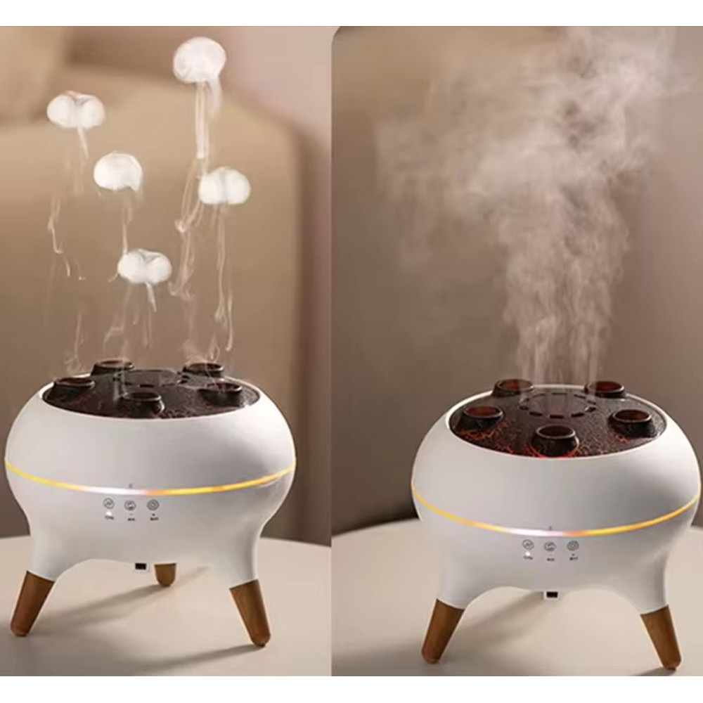 Dynamic Jellyfish Air Humidifier And Essential Oil Diffuser 250ml With Remote And Colorful Night Li 1