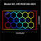 RGB Hexagon LED Garage Light With Remote Honeycomb Ceiling Panel For Workshops Game Rooms More 20