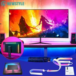 smart rgb gaming light strip – sync ambient backlight for pc monitor with app & diy color control