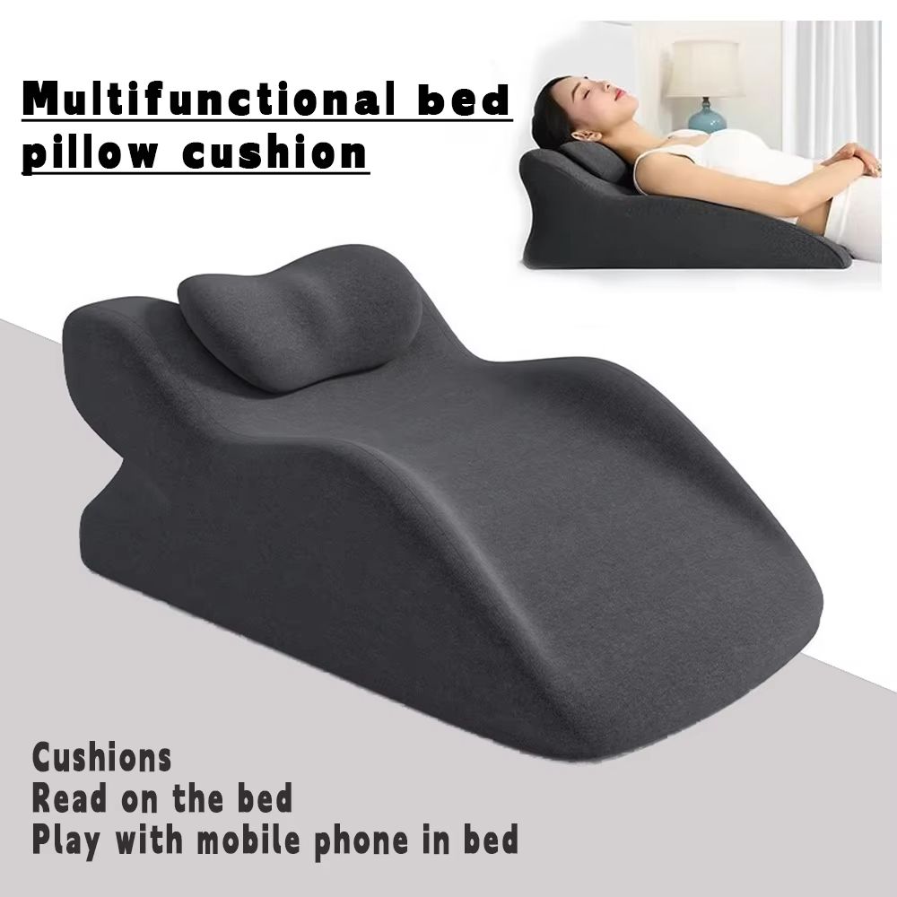 ErgoNest Multifunctional Sleeping Pillow Adjustable Support Cushion For Bed Reading And Relaxation 0