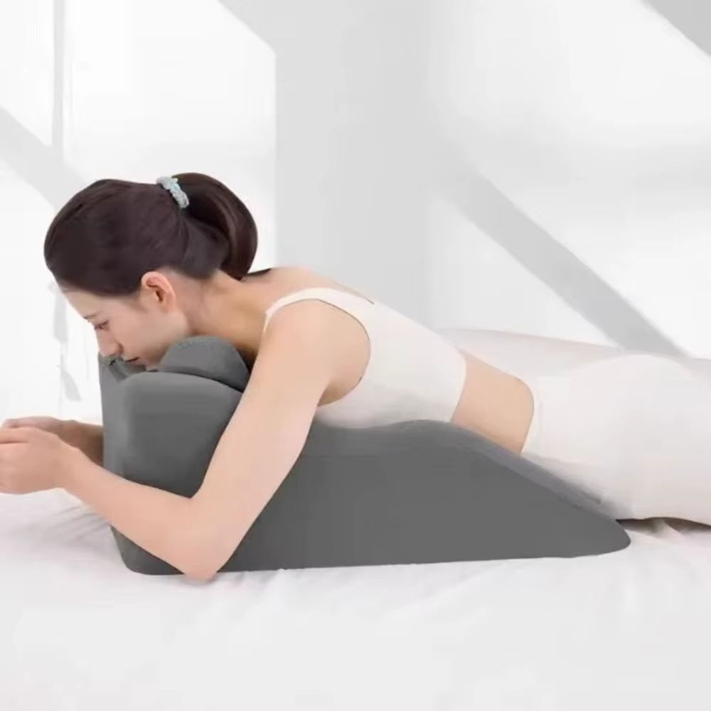 ErgoNest Multifunctional Sleeping Pillow Adjustable Support Cushion For Bed Reading And Relaxation 4