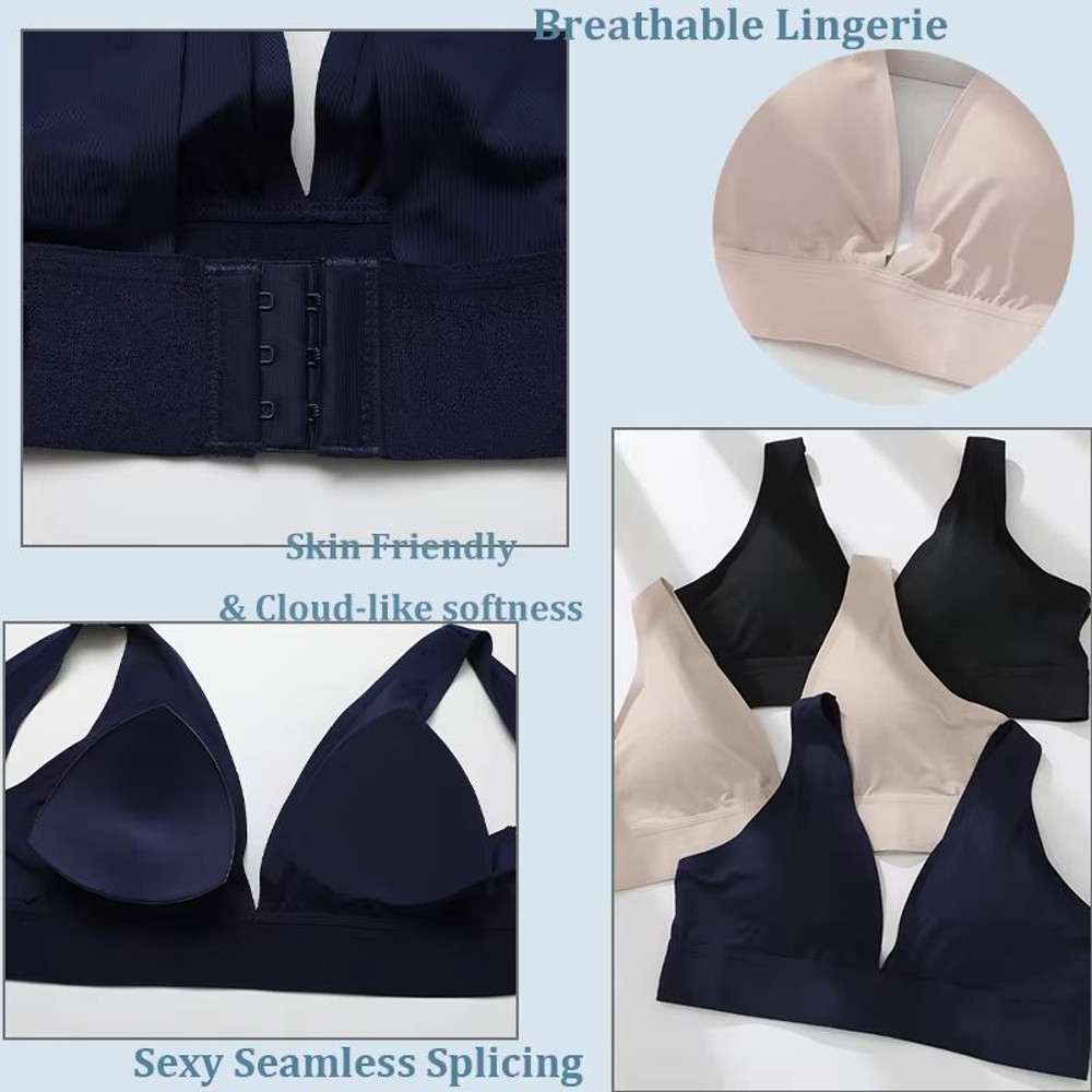ComfortCurve Seamless Push Up Wireless Bra 4