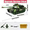 Elite Combat RC Military Tank Realistic 55cm Remote Control RC Tank With Simulation Shooting And A 10