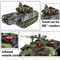 Elite Combat RC Military Tank Realistic 55cm Remote Control RC Tank With Simulation Shooting And A 5