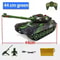 Elite Combat RC Military Tank Realistic 55cm Remote Control RC Tank With Simulation Shooting And A 7