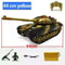 Elite Combat RC Military Tank Realistic 55cm Remote Control RC Tank With Simulation Shooting And A 8