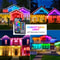 Smart Bluetooth RGBIC Waterproof Eaves String Lights Kit 15m 1