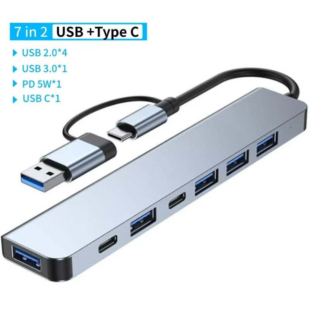 Premium USB C Multiport Adapter With SD Card Reader Audio Output Ideal MacBook Pro Accessory 11