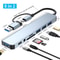 Premium USB C Multiport Adapter With SD Card Reader Audio Output Ideal MacBook Pro Accessory 12